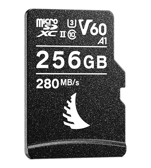 Angelbird 256GB AV Pro UHS-II microSDXC V60 Memory Card with SD Adapter